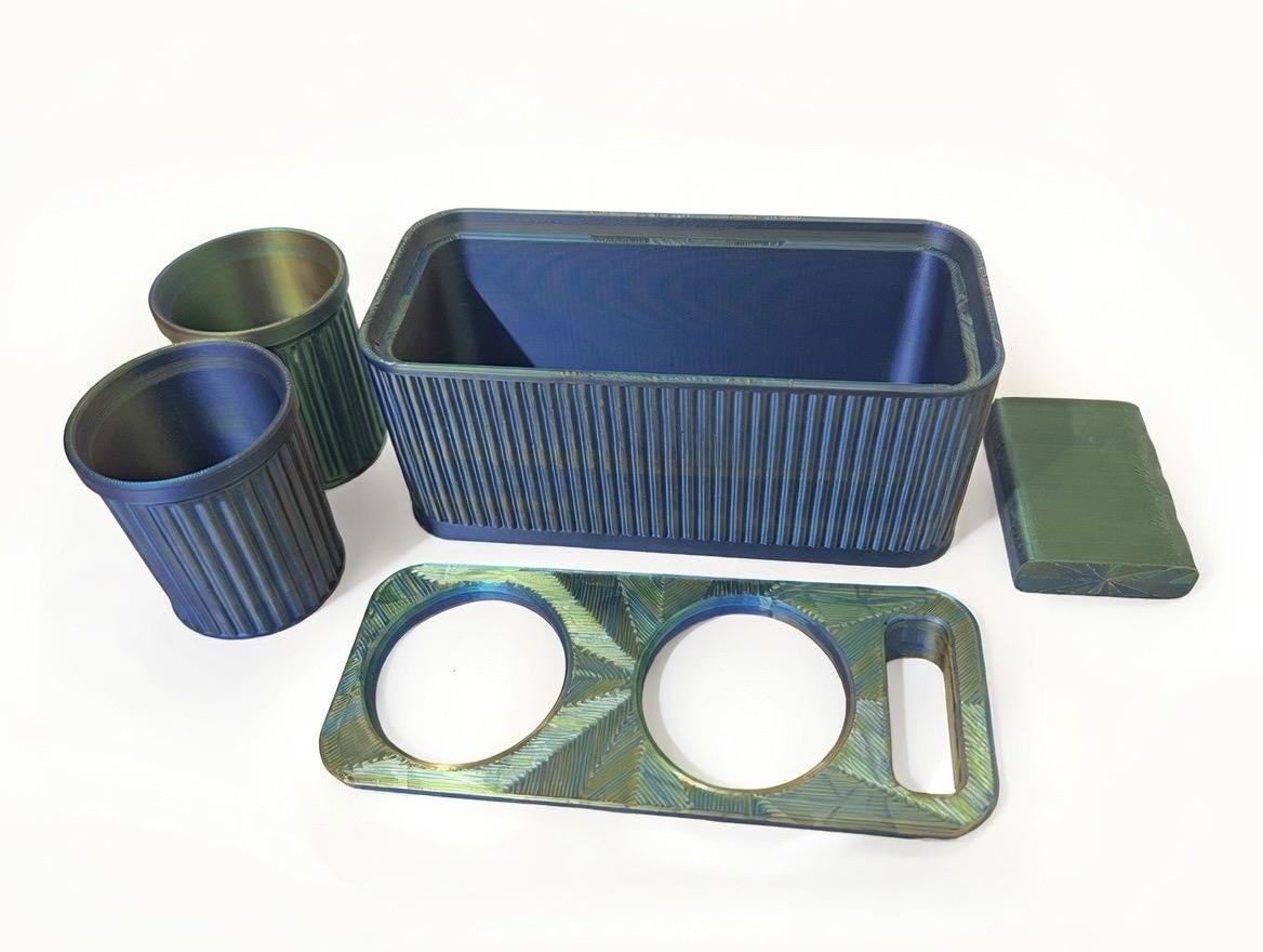 Self-Watering Planter with Built-In Reservoir – Modern Indoor Plant Pot for Succulents & Houseplants