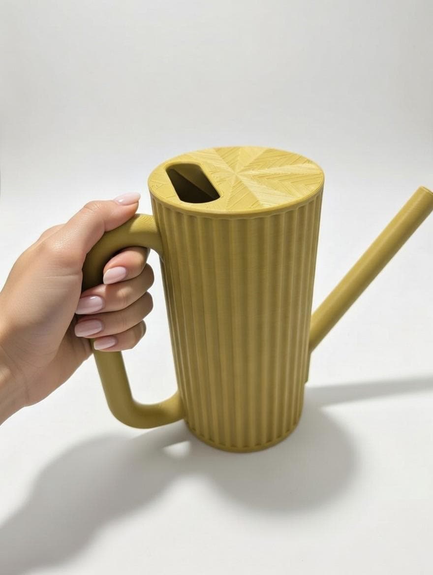 Modern Indoor Watering Can – Long Spout Plant Jug – Minimalist Home Garden Tool