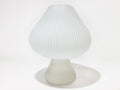Modern Ribbed Table Lamp | Ambient Bedside Light, Glow-in-the-Dark