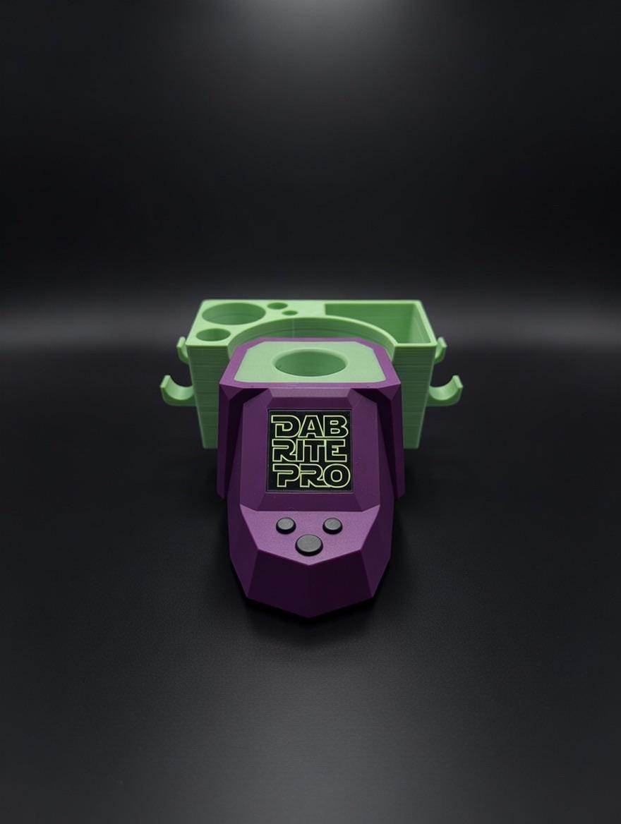 Dab Rite Pro Organizer Caddy – Q-Tip Tool Holder, Accessory Tray – Custom Setup Organizer