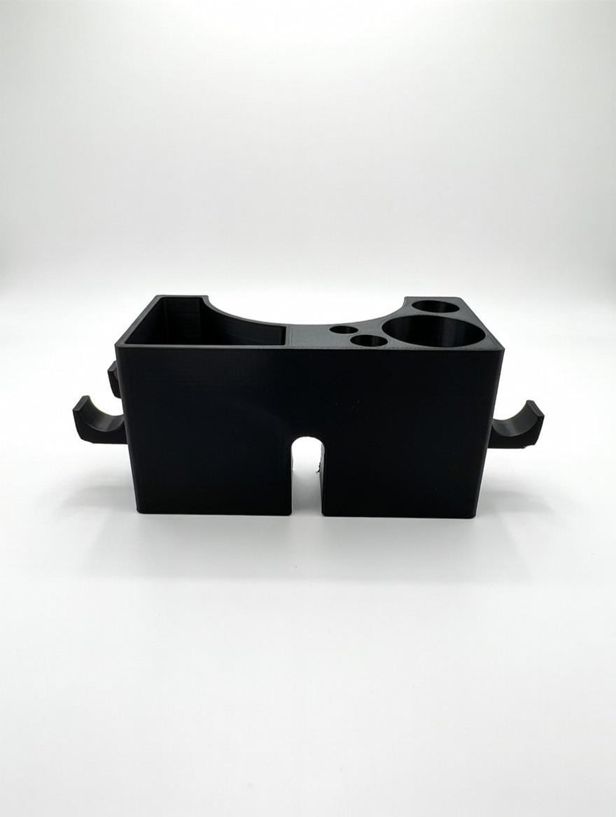 Dab Rite Pro Organizer Caddy – Q-Tip Tool Holder, Accessory Tray – Custom Setup Organizer