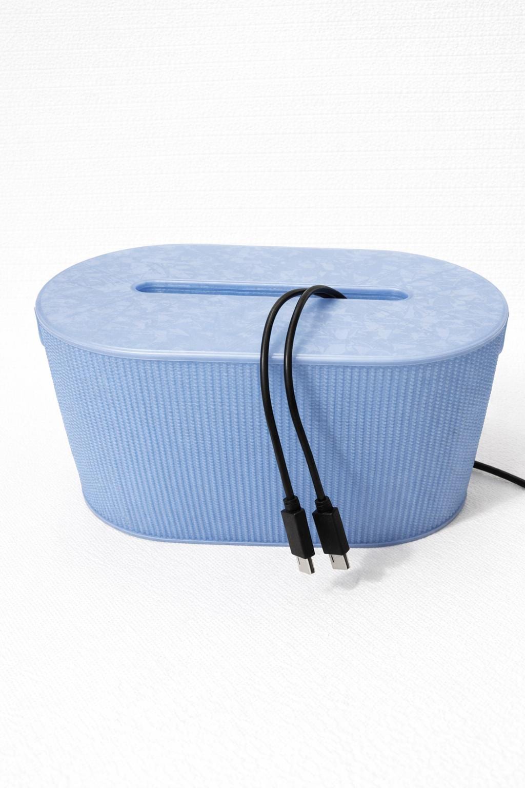 Cable Organizer Box for Desk Cord Management, Wire Hider Container for Office Gaming Setup