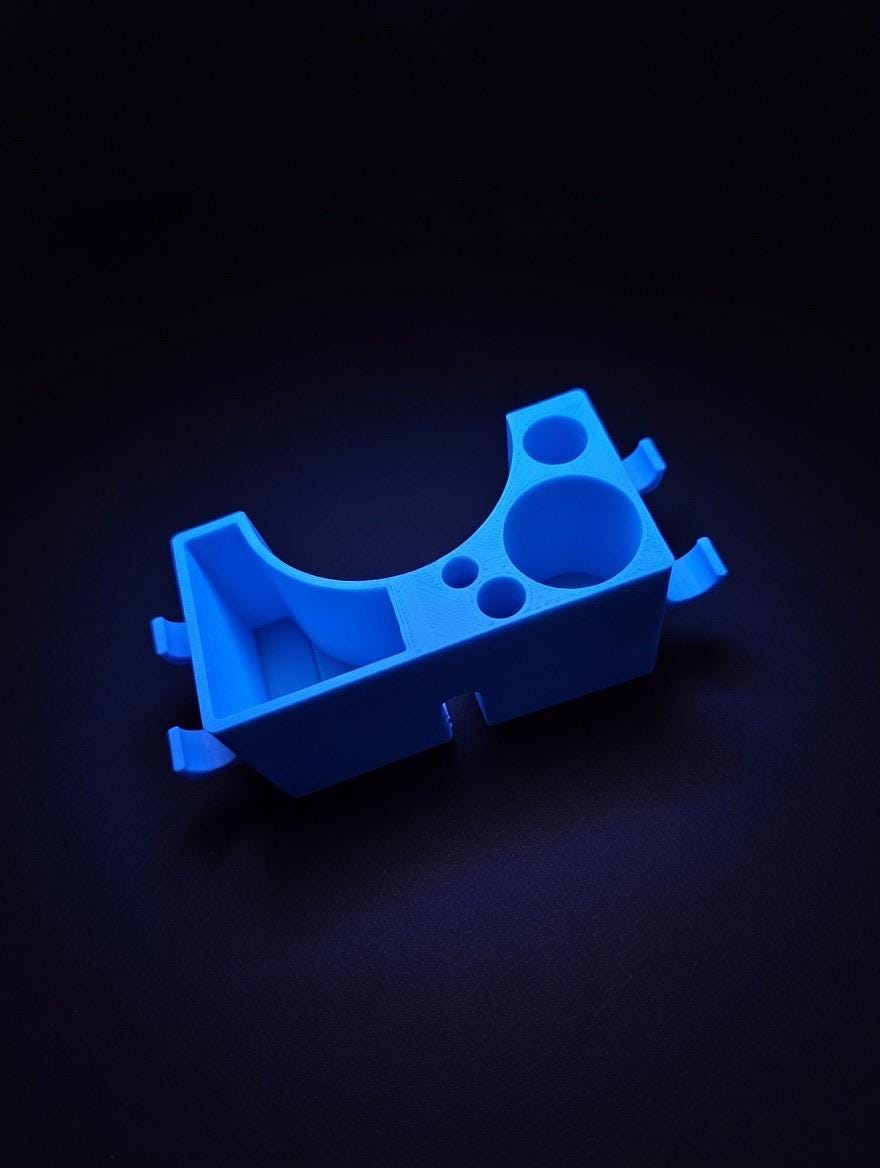 Dab Rite Pro Organizer Caddy – Q-Tip Tool Holder, Accessory Tray – Custom Setup Organizer