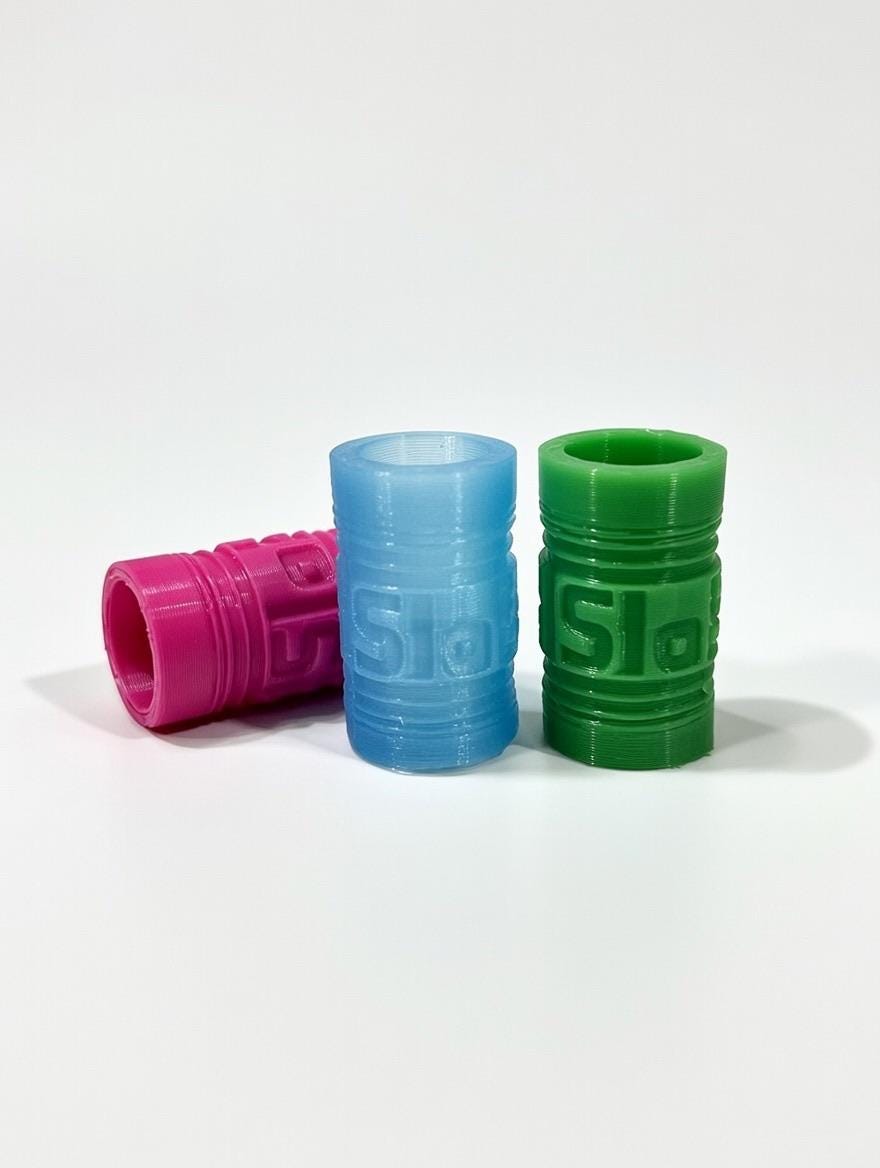 Quartz Banger (Official Quartz Cover) Travel Case Insert (5-Pack) – 10mm 3D Printed Saver