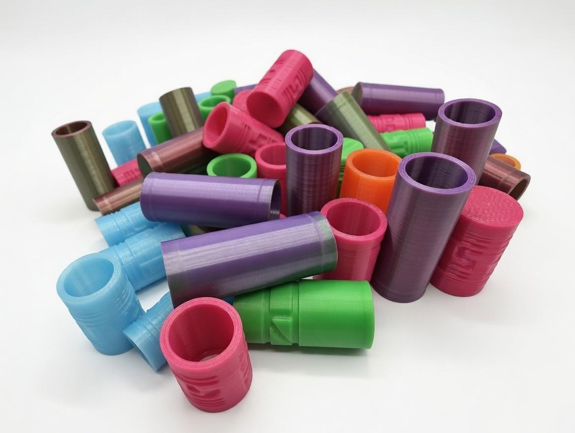 Quartz Banger (Official Quartz Cover) Travel Case Insert (5-Pack) – 10mm 3D Printed Saver