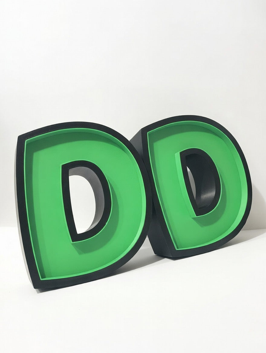 🟢 Custom Designed 3D LED Business Sign Letters | Storefront Neon-Style Logo