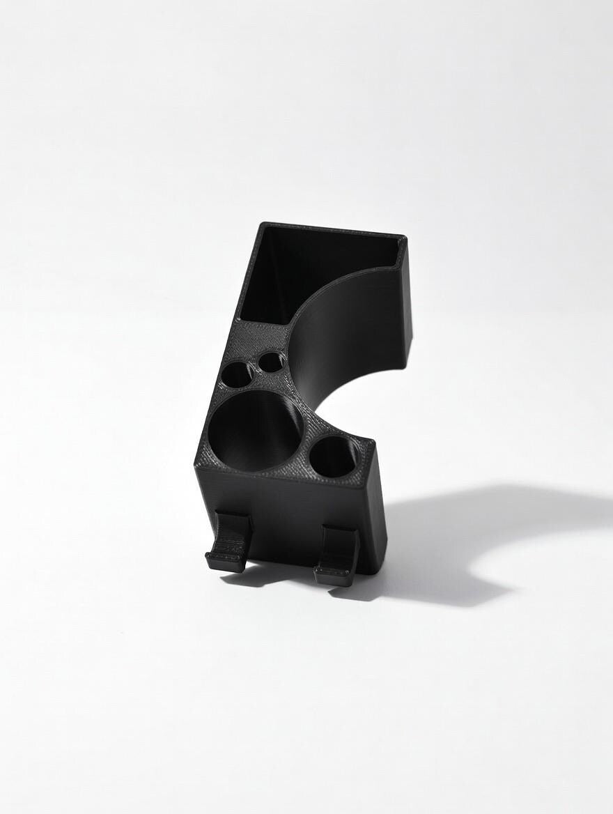 Dab Rite Pro Organizer Caddy – Q-Tip Tool Holder, Accessory Tray – Custom Setup Organizer